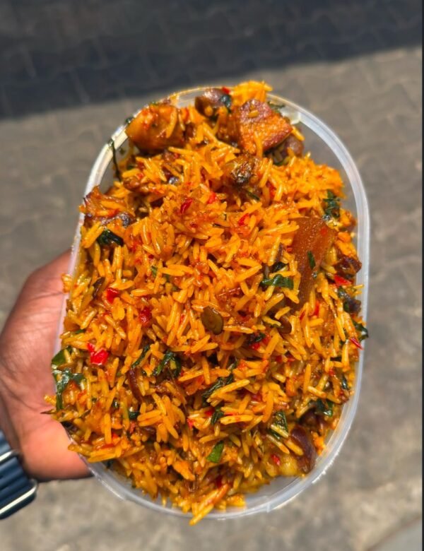 Native/ Palm Oil rice - foodbyempire.com